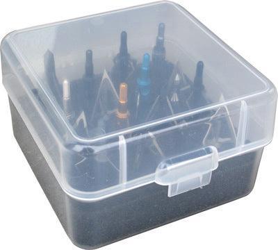 MTM Case-Gard Broadhead Box with foam storage for 16 fixed and mechanical broadheads