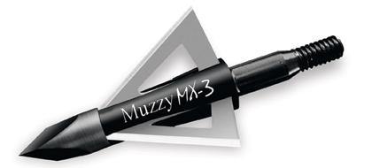 Muzzy Archery MX-3 Broadhead 3 Pack - Leapfrog Outdoor Sports and Apparel