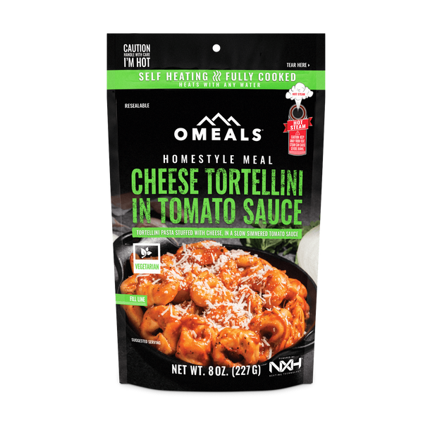 OMEALS Cheese Tortellini - Leapfrog Outdoor Sports and Apparel