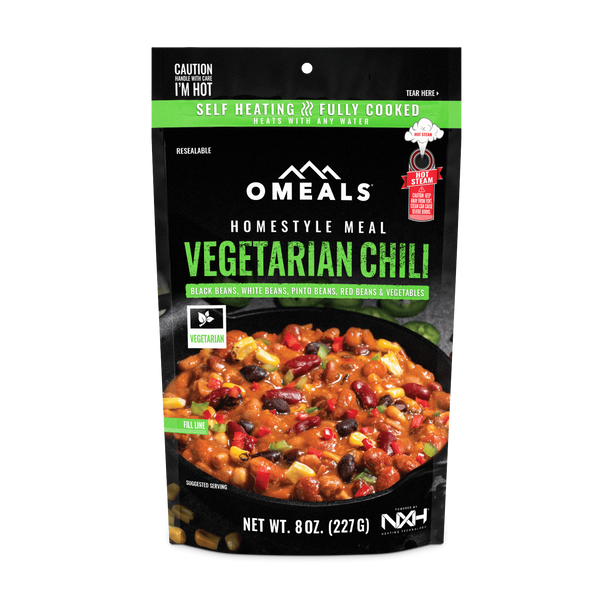OMEALS Vegetarian Chili - Leapfrog Outdoor Sports and Apparel