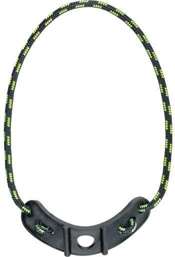 Pine Ridge Archery Kwik Sling braided wrist sling with black and green cord
