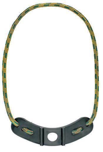 Pine Ridge Archery Kwik Sling braided wrist sling with green and yellow cord