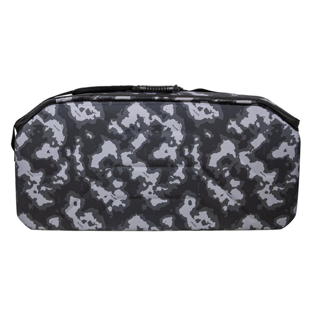Plano Archery Stealth bow case with dark camouflage pattern and carrying handle