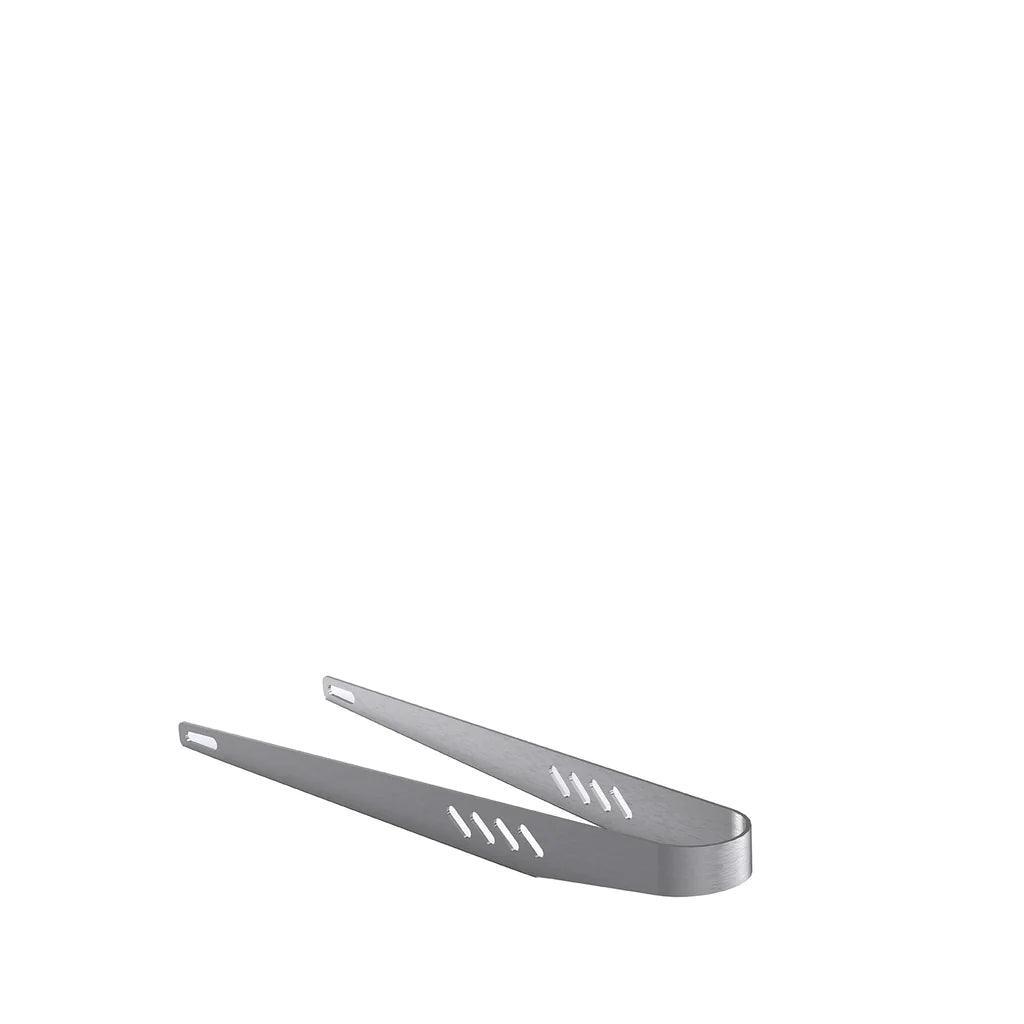 Primus stainless steel campfire tongs with cutout design on white background