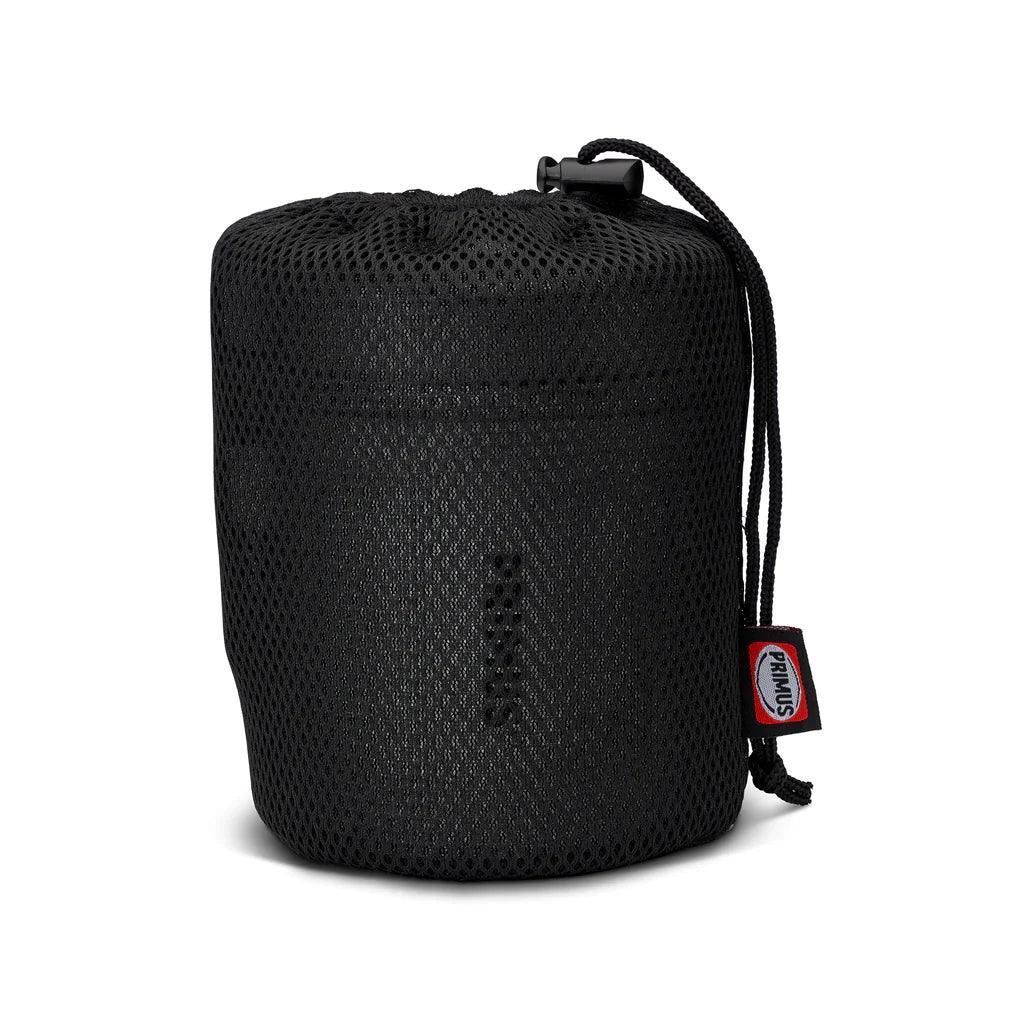 Primus Trail Kit compact black mesh drawstring bag for backpacking kitchen gear