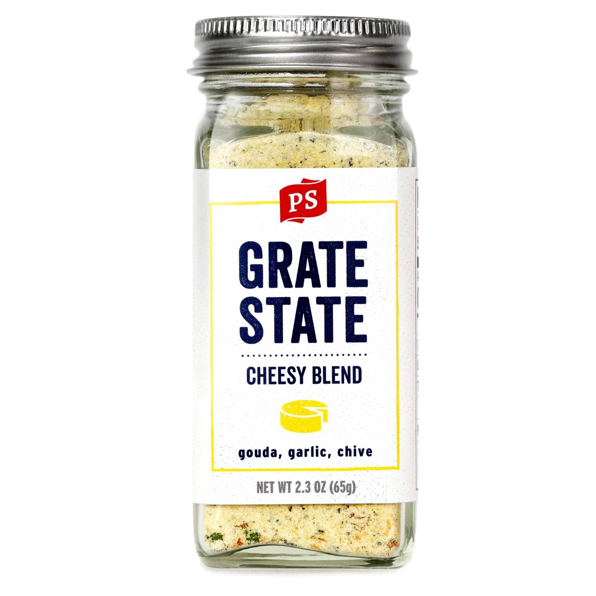 PS Seasoning Shakers - Grate State Cheesy Blend - Leapfrog Outdoor Sports and Apparel