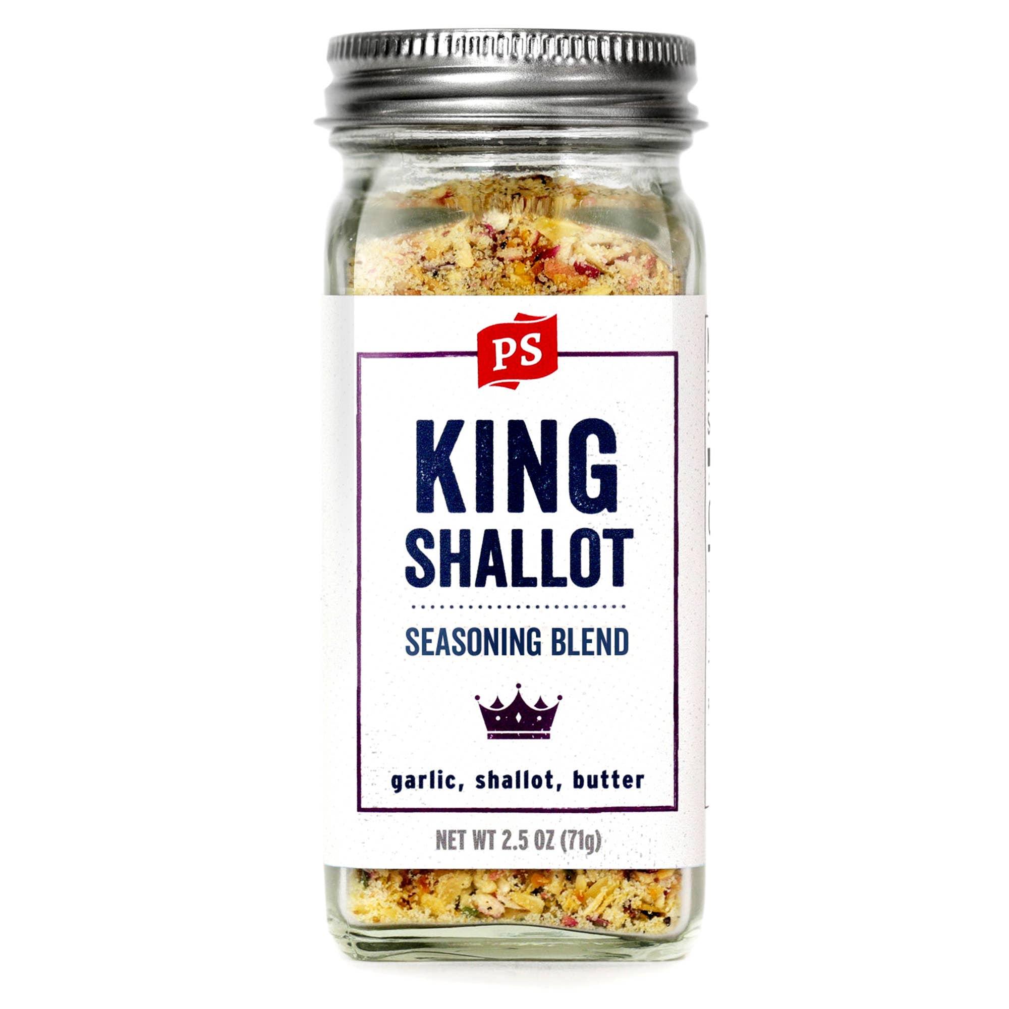 PS Seasoning Shakers - King Shallot Black Garlic - Leapfrog Outdoor Sports and Apparel