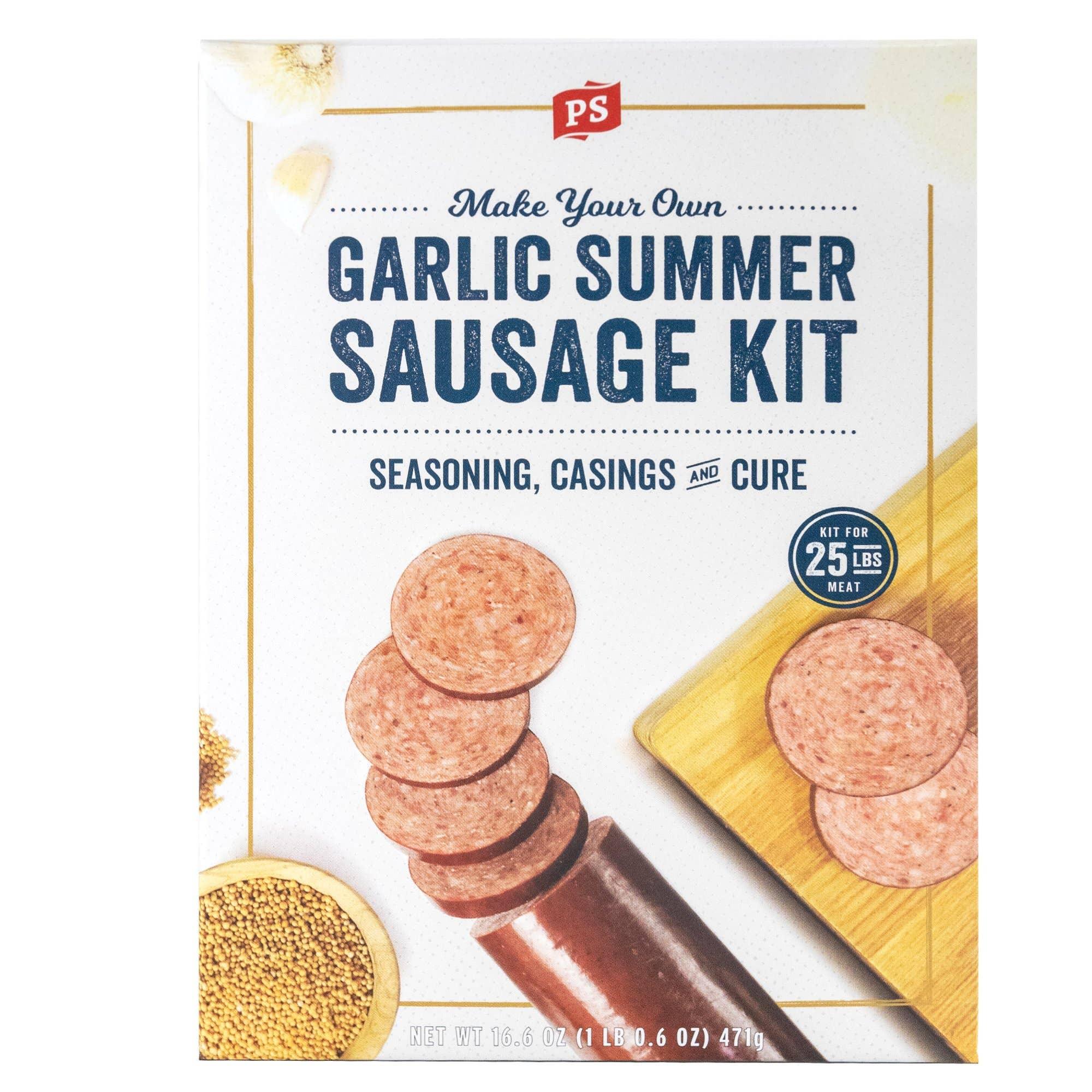 PS Seasoning Summer Sausage Kit - Garlic - Leapfrog Outdoor Sports and Apparel