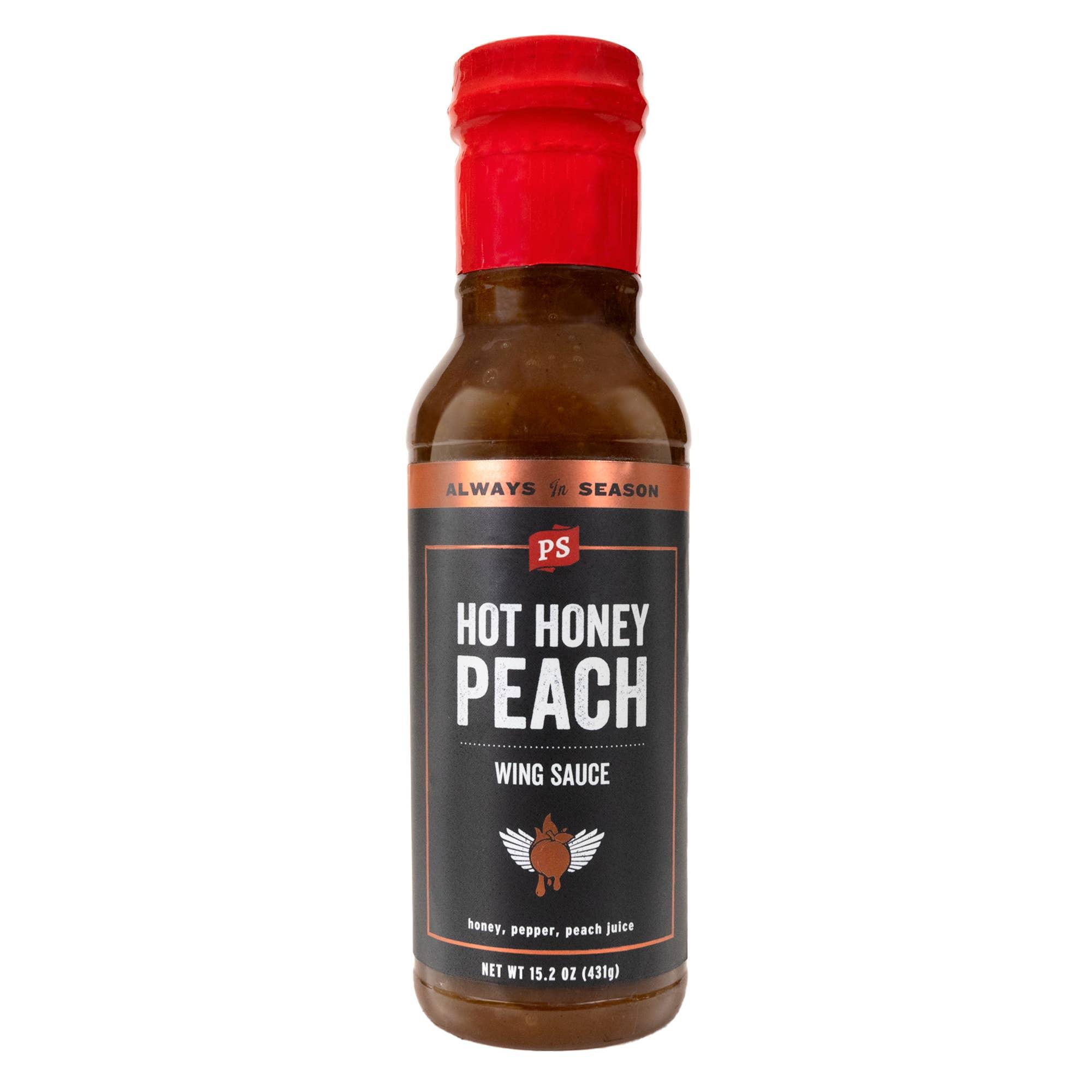 PS Seasoning Wing Sauce - Hot Honey Peach - Leapfrog Outdoor Sports and Apparel