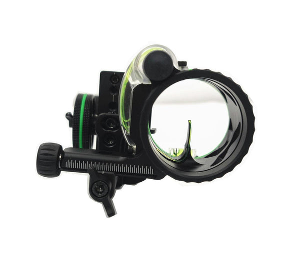 PSE Archery Black Mountain Carbon DR Single-Pin Sight - Leapfrog Outdoor Sports and Apparel