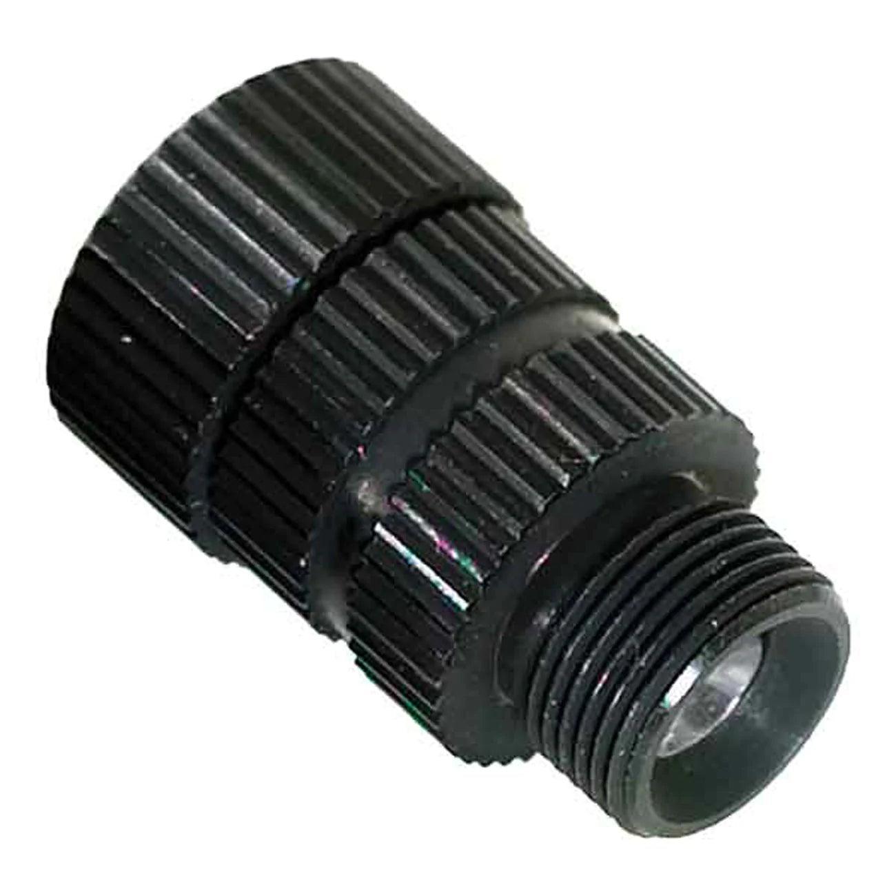 PSE Archery Indiglo Ultra Violet sight light, black, ribbed grip, threaded end