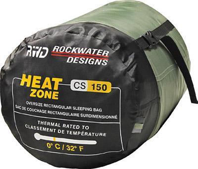 Rockwater Designs Heat Zone CS-150 Oversized Sleeping Bag - Leapfrog Outdoor Sports and Apparel