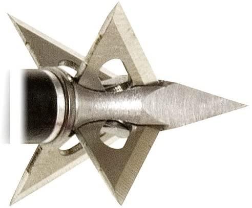 Slick Trick GrizzTrick 1-1/4 inch broadhead with four sharp stainless steel blades