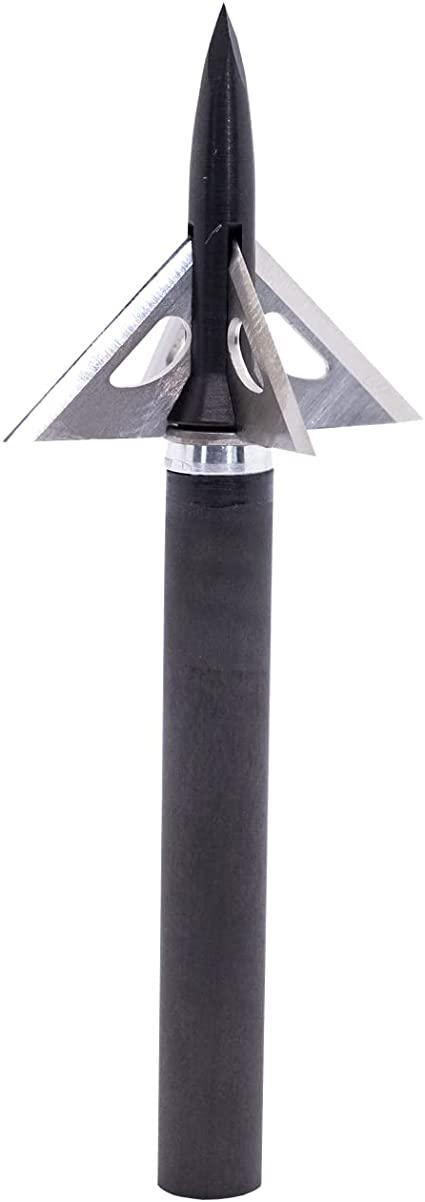 Slick Trick Grizztrick 2 broadhead with four sharp blades and black ferrule