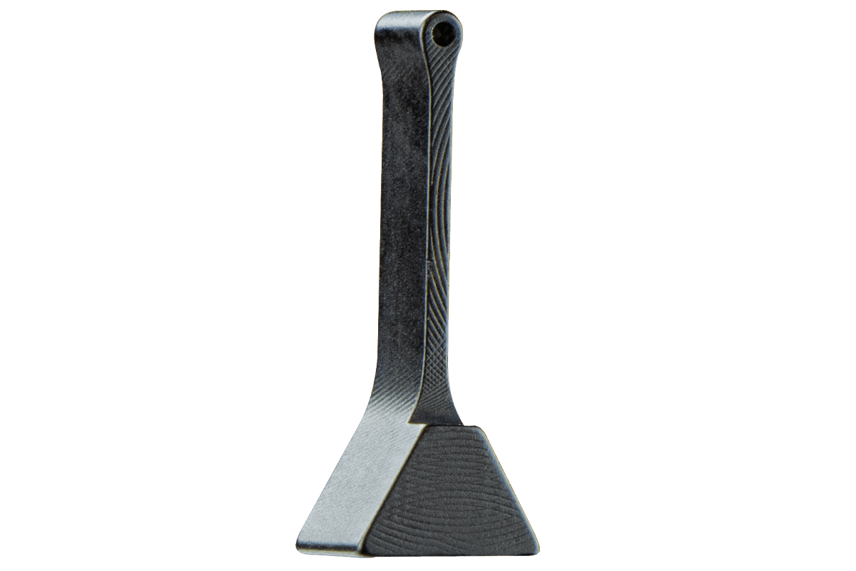 Specialty Archery Versa3 Glow Pin black metal accessory on blue background