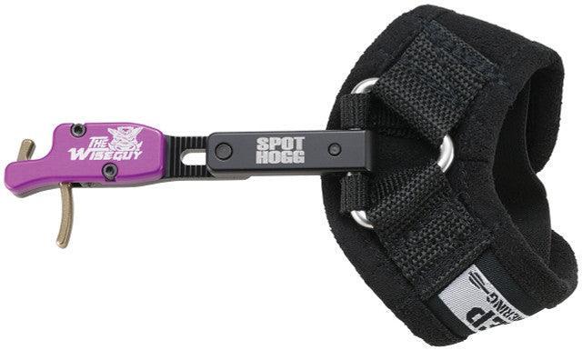 Spot Hogg Wiseguy rigid release black wrist strap archery accessory