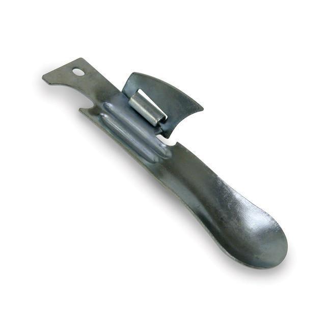 Stansport 3-in-1 stainless steel can opener camping tool on white background