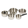 Stansport Heavy Duty - Stainless Steel Clad Cook Set - Leapfrog Outdoor Sports and Apparel