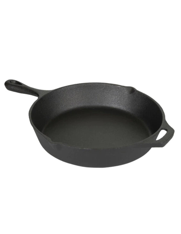 Stansport Pre-Seasoned Cast Iron Skillet - Leapfrog Outdoor Sports and Apparel
