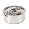 Stansport Stainless Steel Solo II Cook Pot - Leapfrog Outdoor Sports and Apparel