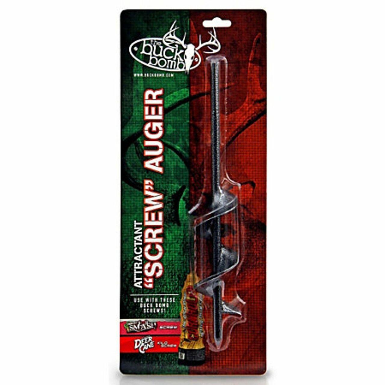 The Buck Bomb Attractant Screw Auger For Corn Holer In-Ground Feed Block - Leapfrog Outdoor Sports and Apparel