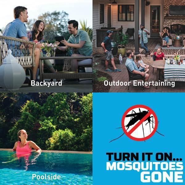 Thermacell Patio Shield Mosquito Repeller for backyard, outdoor entertaining, and poolside use