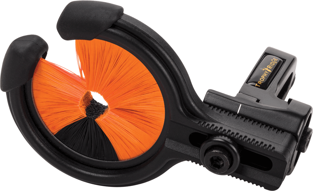 Trophy Ridge Whisker Biscuit Kill Shot arrow rest with orange and black bristles